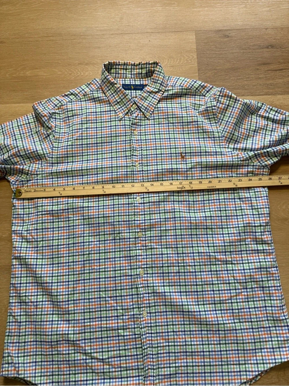 Polo by Ralph Lauren Men’s Multicolor Plaid Button-Down Shirt - White Base